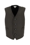 Bottega Veneta Houndstooth-pattern Waistcoat In Multicolor