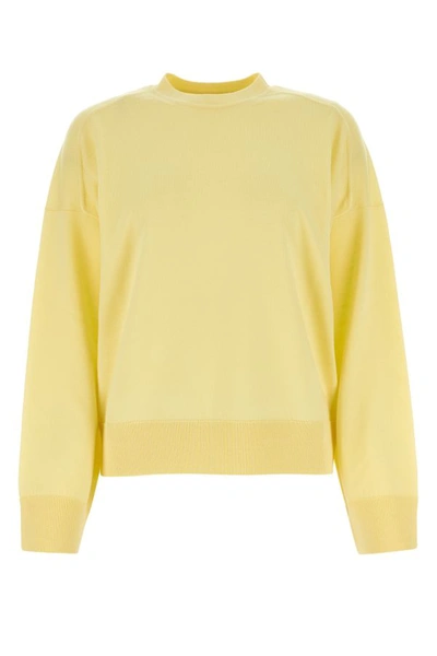 Bottega Veneta Crewneck Sweater In Yellow