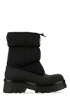 Chloé Chloe Black Nylon And Rubber Raina Boots In Black
