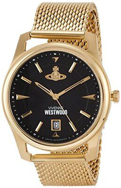 Pre-owned Vivienne Westwood Watch Vv185 Vv185bkgd Men