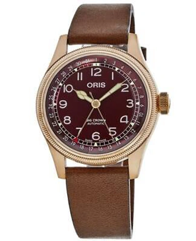 Pre-owned Oris Big Crown Automatic Red Men's Watch 01 754 7741 3168-07 5 20 58br