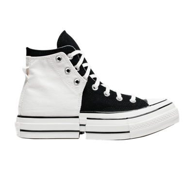 Pre-owned Converse Feng Chen Wang X Chuck 70 2-in-1 Ivory Black 169839c In Natural Ivory/black/egret