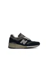 798 New Balance '997' Black Suede Blend Sneakers In Black