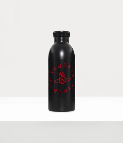 Vivienne Westwood Water Bottle In Black