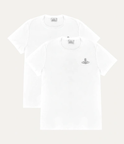 Vivienne Westwood Two-pack T-shirt In White