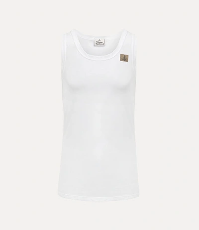 Vivienne Westwood Uni Vest In White