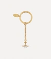 Vivienne Westwood Hanging Orb Keyring In Gold