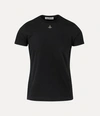 Vivienne Westwood Crewneck Embroidered Orb Logo Short Sleeves Top In Black