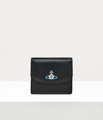 Vivienne Westwood Nappa Small Wallet In Black