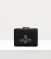 VIVIENNE WESTWOOD SAFFIANO THIN LO SMALL FRAME WALLET