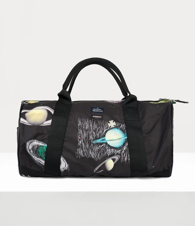 Vivienne Westwood Vw Duffel Bag In Planet-s-print