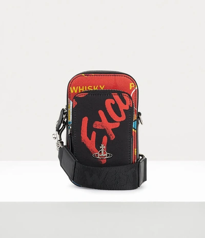 Vivienne Westwood｜CROSSBAGS (RE-NYLON PHONE CROSSBODY B Vivienne Westwood RE-NYLON PHONE CROSSBODY BAG | REVERSIBLE