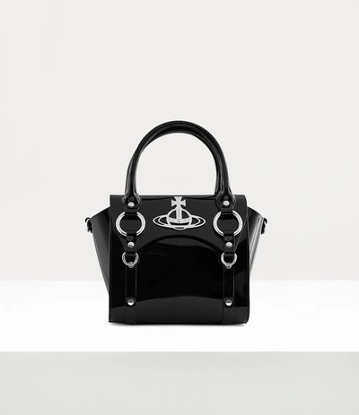 Vivienne Westwood Betty Small Handbag In Black