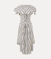 Vivienne Westwood Green Kate Midi Dress In Sage-green