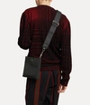 Vivienne Westwood Sq Xbody Webb Strap In Black