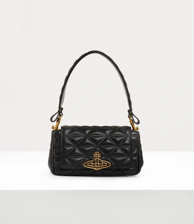 Vivienne Westwood Hazel Small Handbag In Black