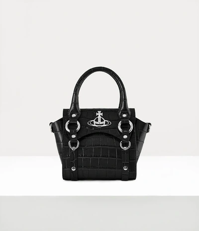 Vivienne Westwood Betty Small Handbag In Black