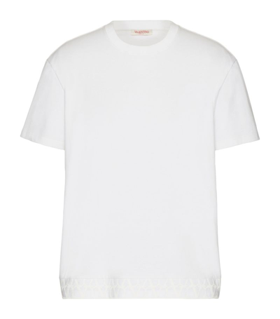 Valentino Toile Iconographe Cotton T-shirt In White