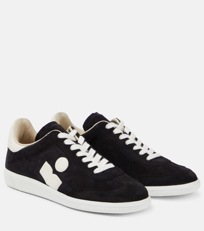 Isabel Marant Bryce Leather Sneakers In Black