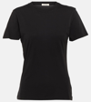 Nili Lotan Lana Supima Cotton-jersey T-shirt In Black
