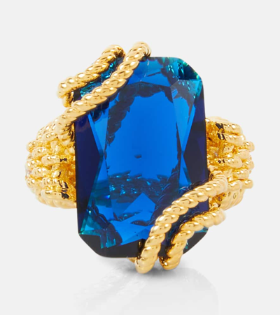 Zimmermann Bloom Ring In Gold/ Sapphire