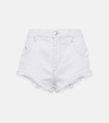 Isabel Marant Eneidao Cotton And Hemp Shorts In White