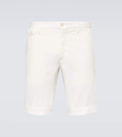 Incotex Cotton-blend Shorts In White
