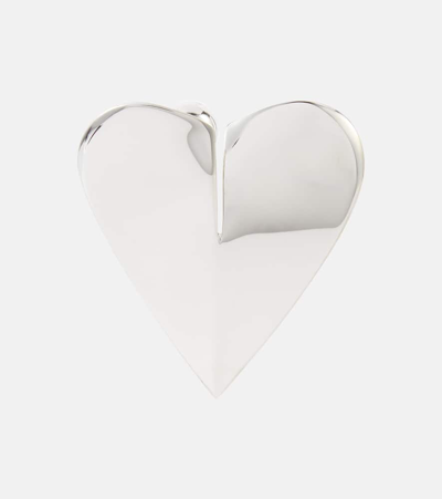 Alaïa Le Coeur Earrings In Silver
