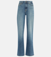 7 FOR ALL MANKIND LOTTA LUXE VINTAGE HIGH-RISE WIDE-LEG JEANS