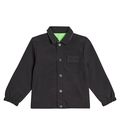 Marc Jacobs Kids' Reversible Teddy Jacket In Black