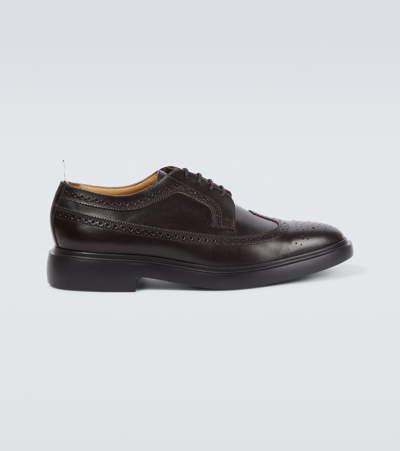 Thom Browne Classic Longwing Brogue In Black