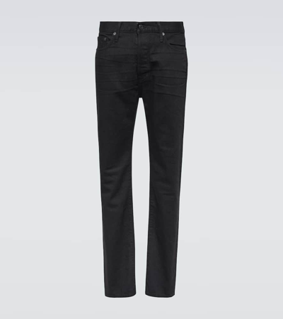 Tom Ford Slim Jeans In Black