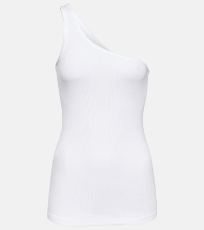 ISABEL MARANT ONE-SHOULDER COTTON TANK TOP