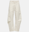 NILI LOTAN SHON HIGH-RISE BARREL-LEG JEANS