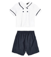 Monnalisa Set Aus Hemd Und Hose In Blue