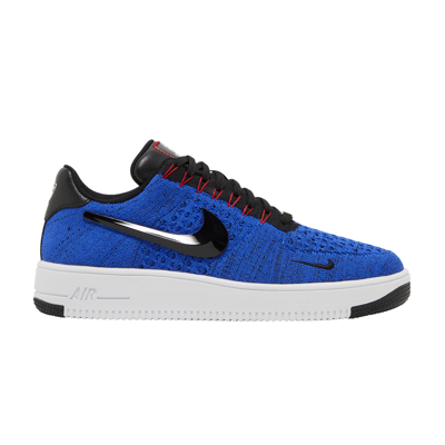 Pre-owned Nike Robert Kraft X Air Force 1 Ultra Flyknit Low 'new England Patriots 2023' In Blue