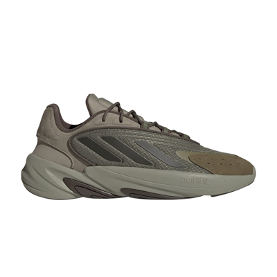 Pre-owned Adidas Originals Ozelia 'silver Pebble Focus Olive' In Green
