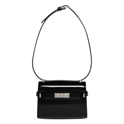 Pre-owned Saint Laurent Mini Manhattan Shoulder Bag 'black'