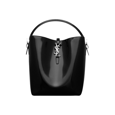 Pre-owned Saint Laurent Le 37 Bucket Bag 'black'