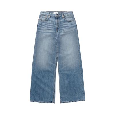 Pre-owned Re/done Low Rider Loose Jeans 'vintage Flow' In Blue