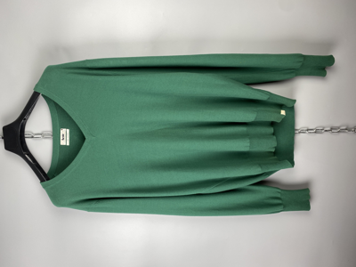 Pre-owned Acne Studios Mens Cotton Knit Sweater Jumper In Green