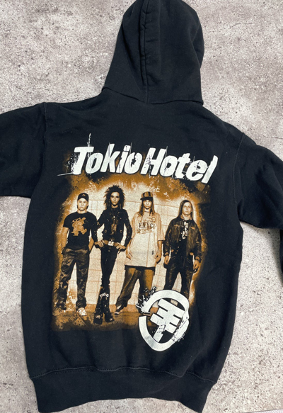 Pre-owned Rock Band X Vintage Tokio Hotel Hoodie Vintage In Black