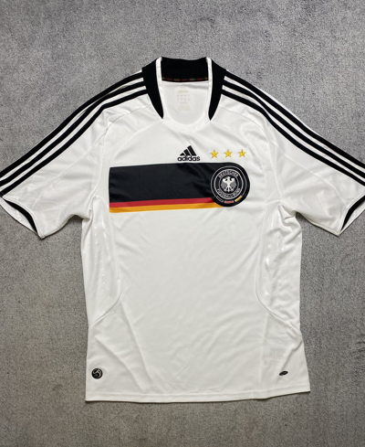 Pre-owned Adidas X Jersey Blokecore Vintage 2008 2009 Adidas Germany Socer Jersey In White