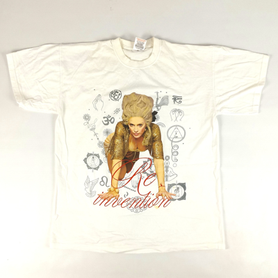 Pre-owned Band Tees X Vintage Madonna Vintage T-shirt 2004 In White