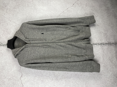 Pre-owned Polo Ralph Lauren T Zip Basic Hoodie In Grey