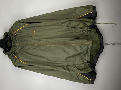 Pre-owned Dickies X Vintage Y2k Dickies Full Zip Jacket Rain Coat In Green