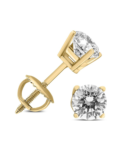 Diamond Select Cuts 14k 1.50 Ct. Tw. Diamond Studs In Gold
