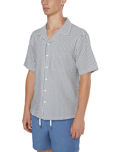 Onia Novelty Vacation Shirt In Grey
