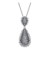 Genevive Two-tone Cz Pendant