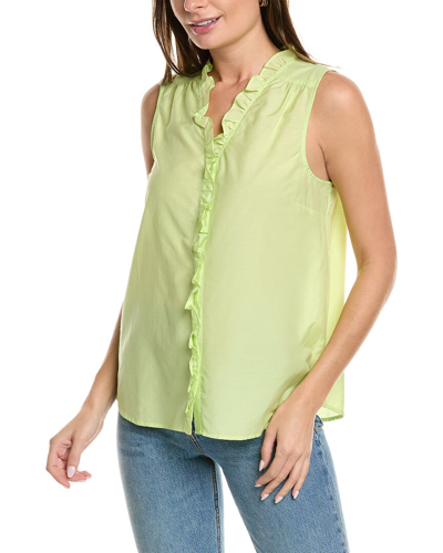 Tommy Bahama Agua Amara Silk-blend Top In Green